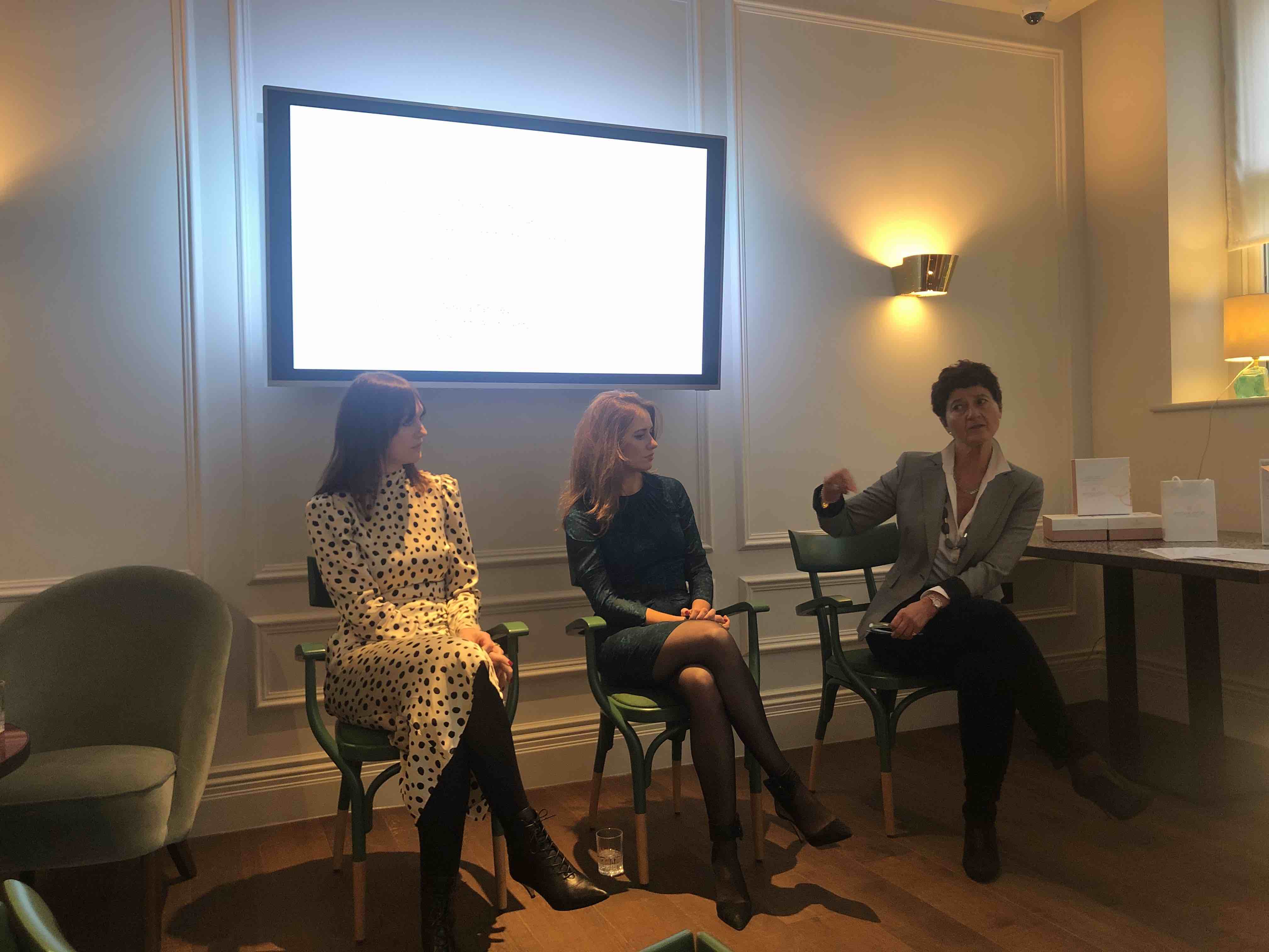 Speaker panel at Emerpelle masterclass 